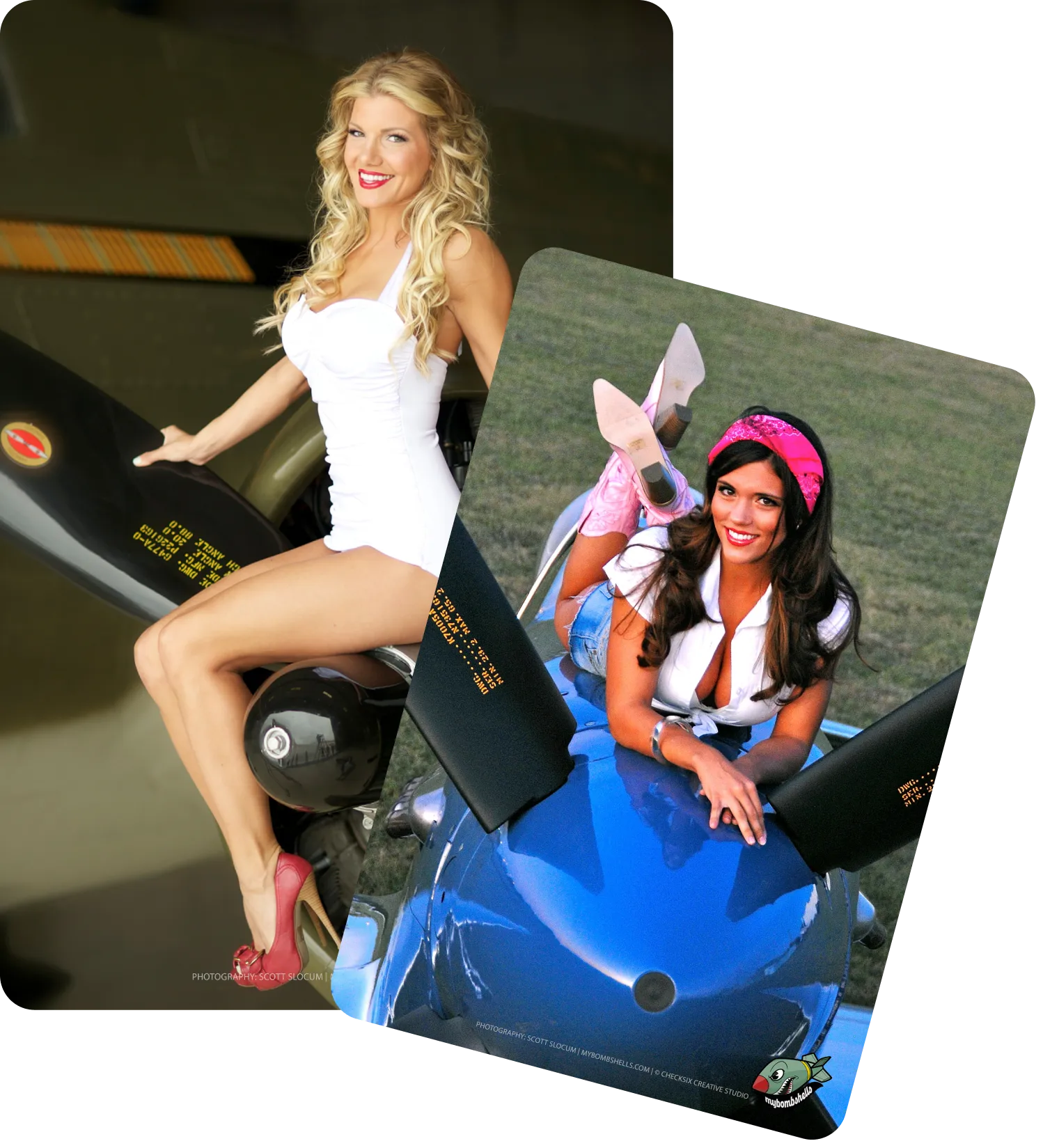 MyBombshells Warbirds Pin up Calendar, Bombshell Poster & Photography